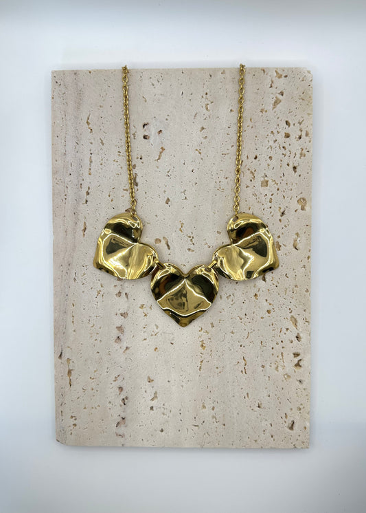 Lovi Triple Love Necklace Gold