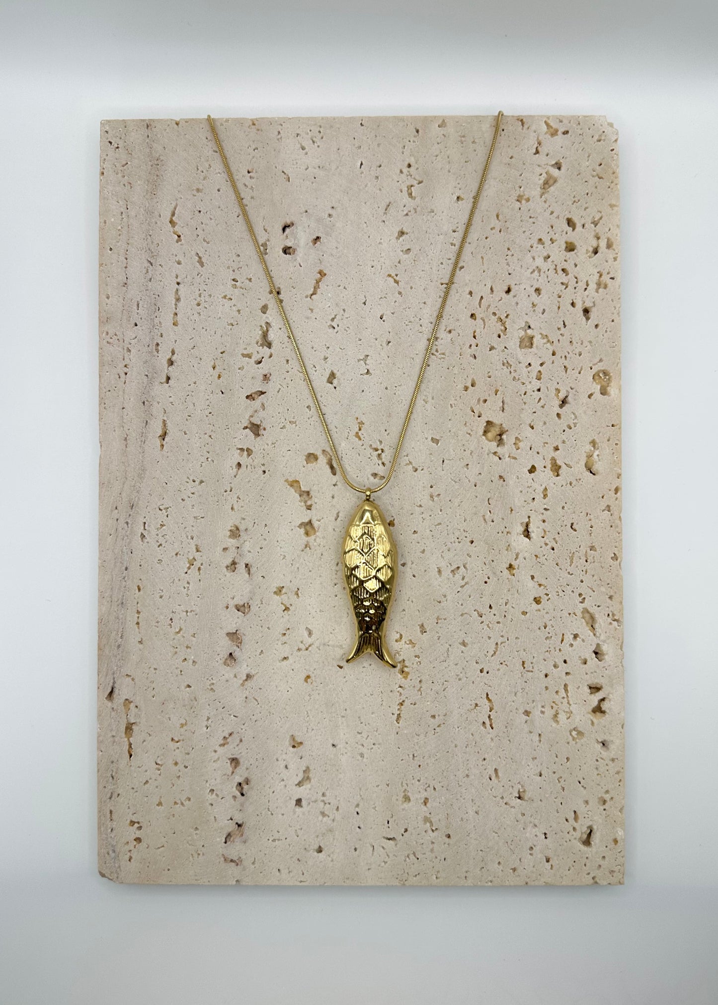 Philou Fish Necklace Gold