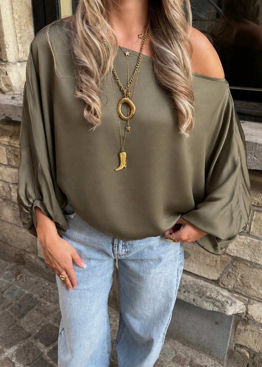 Fien Blouse Taupe