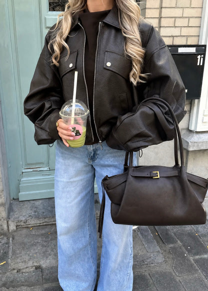 Mabel Jacket Brown