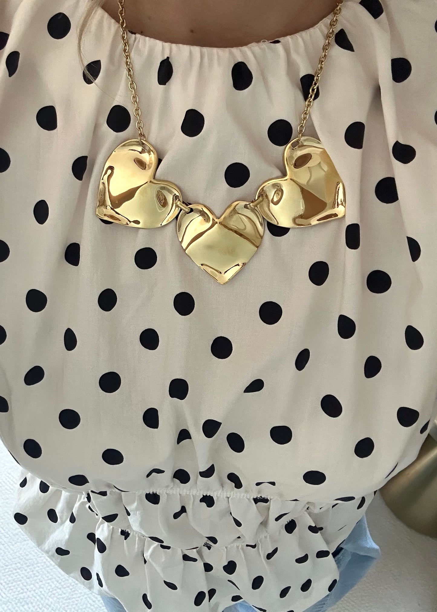 Lovi Triple Love Necklace Gold