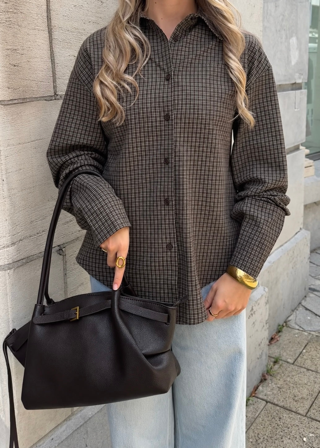 Ivy Blouse Brown