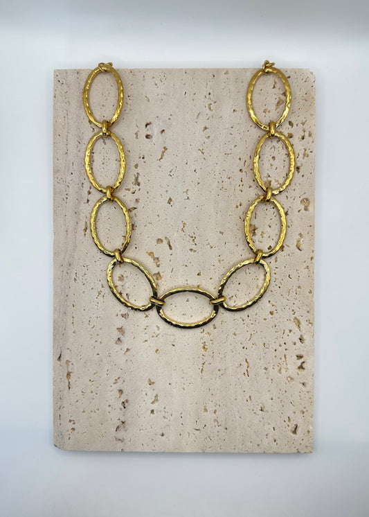 Bowie Chain Necklace Gold