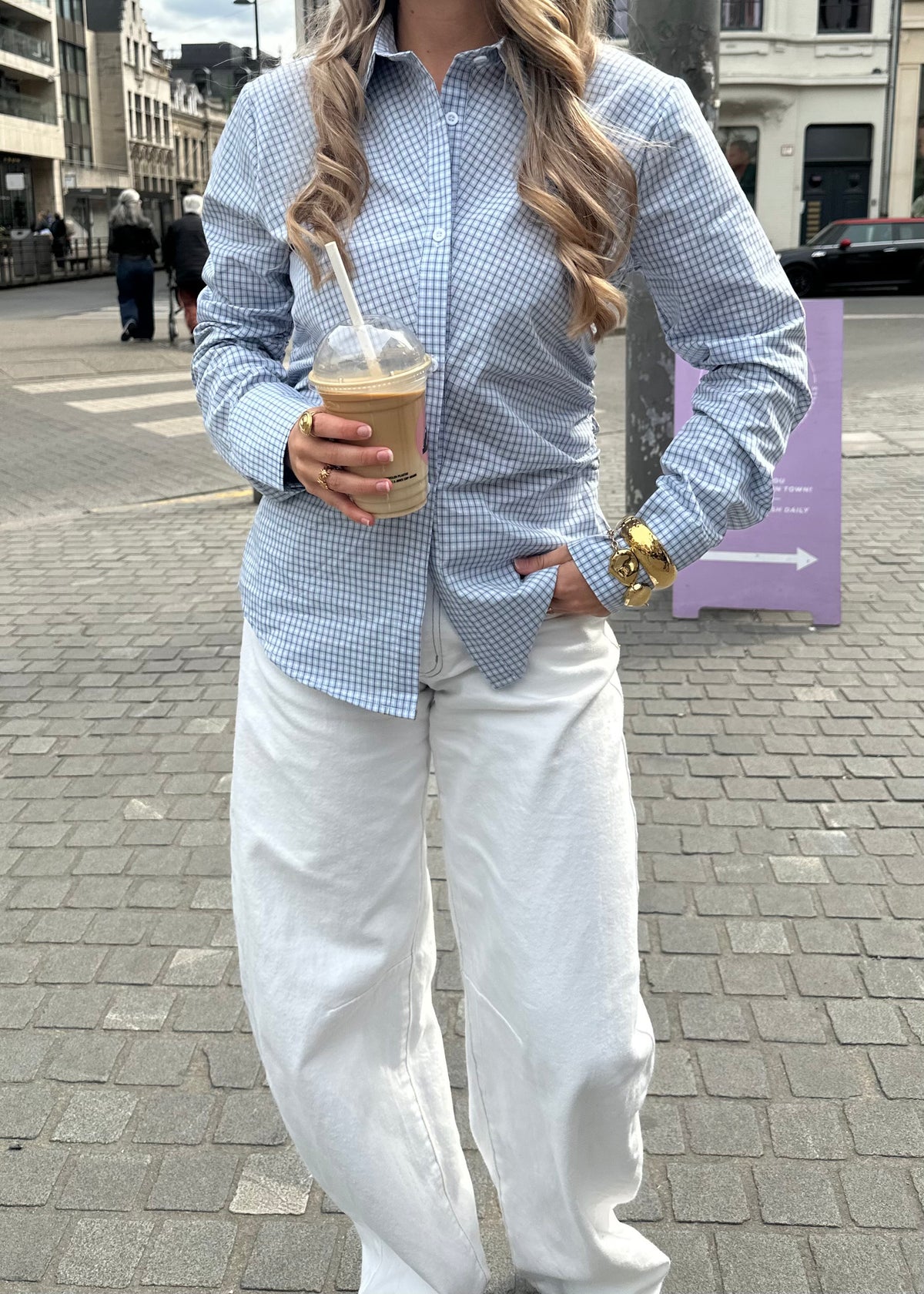 Keira Blouse Light Blue