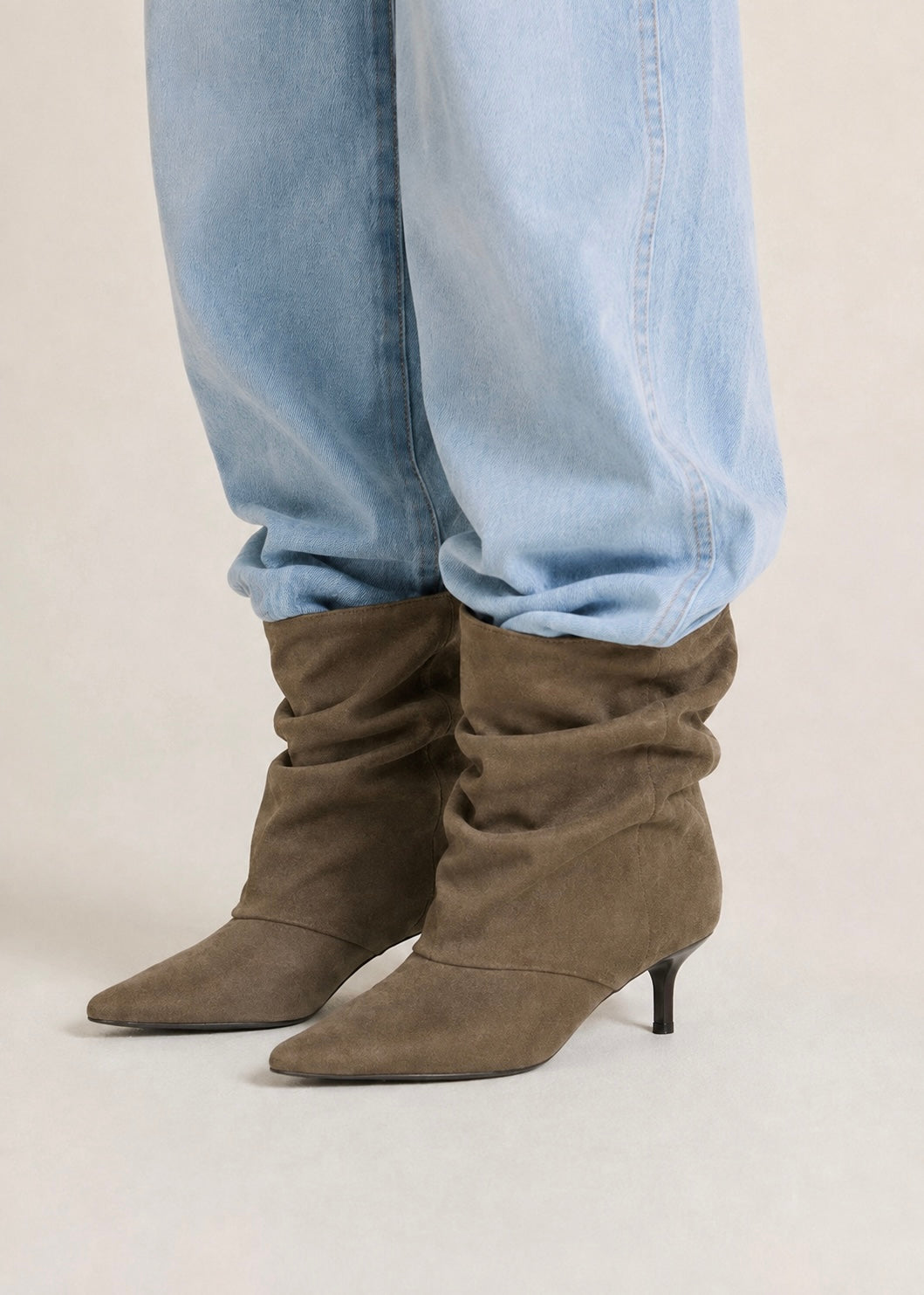 Jaya Suède Boots Khaki