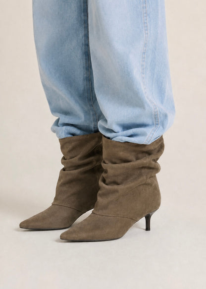 Jaya Suède Boots Khaki