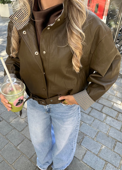 Leah Jacket Deep Green