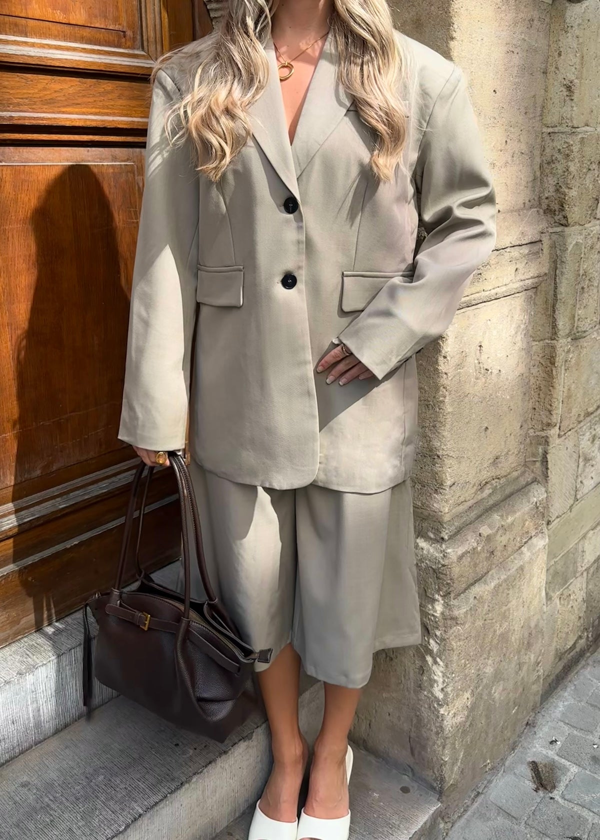 Lot Blazer Taupe