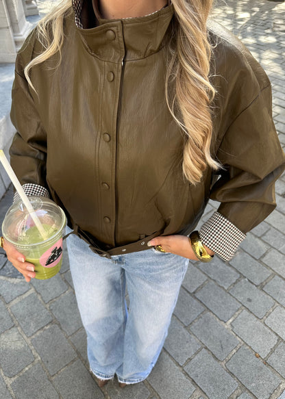 Leah Jacket Deep Green