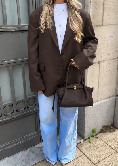 Flo Blazer Brown
