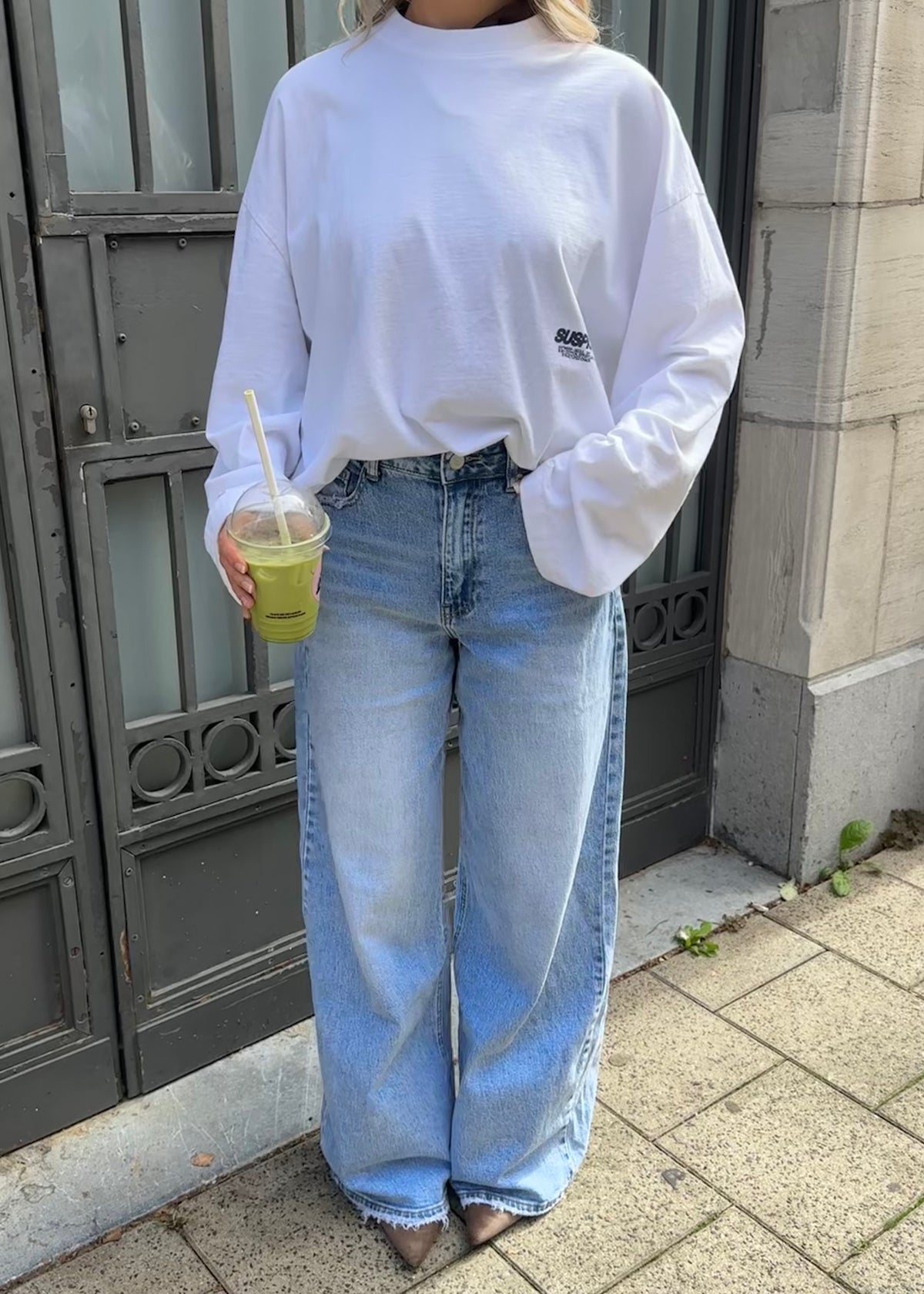 Lou Extra Wide Jeans Denim