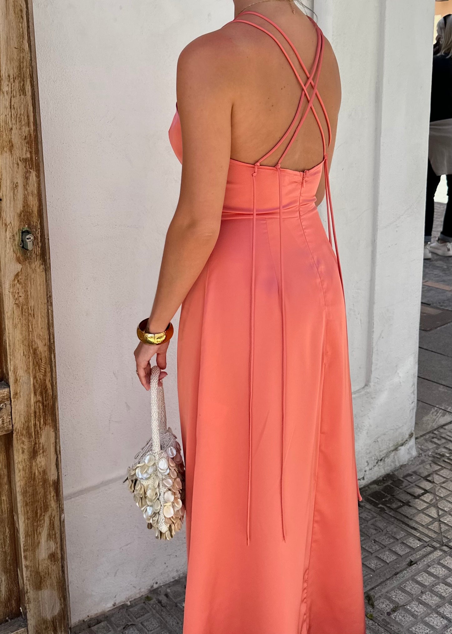 Millie Dress Coral