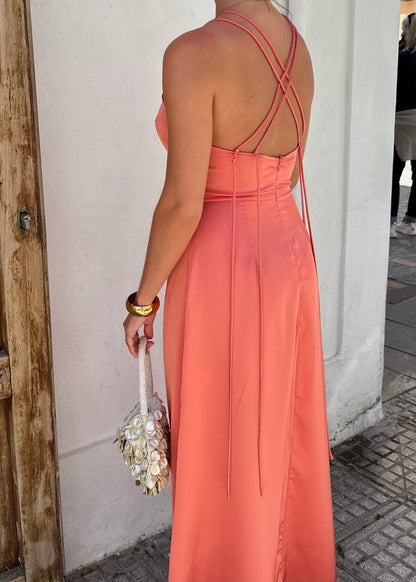 Millie Dress Coral