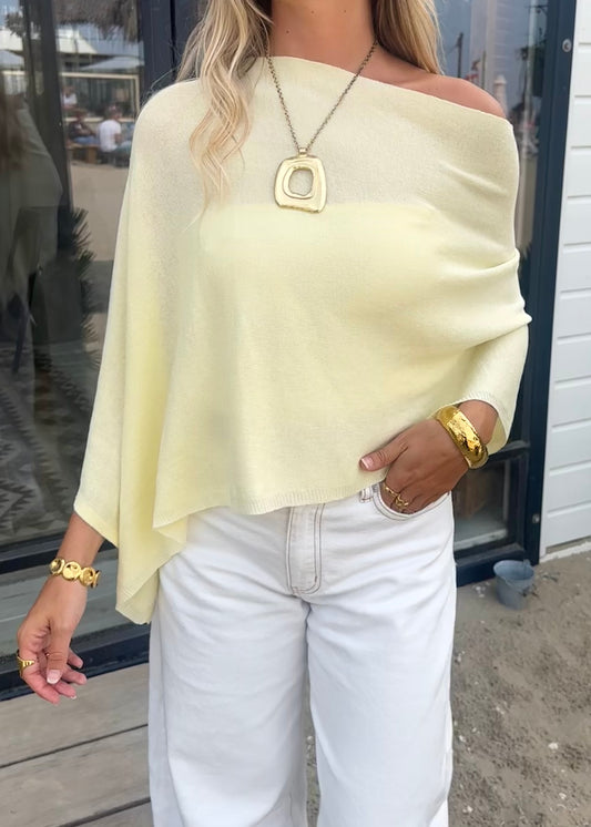 Lily Cape/Poncho Yellow