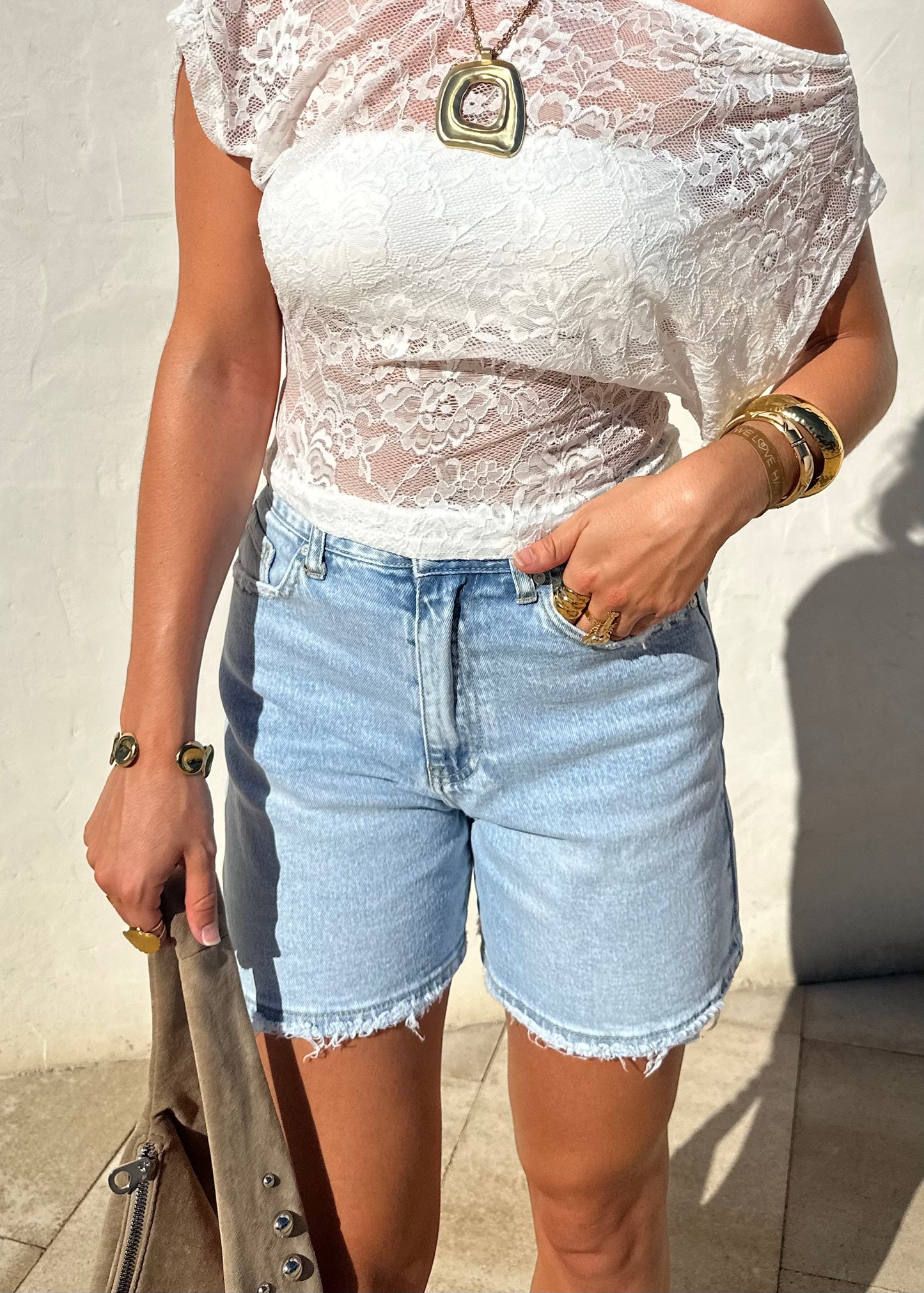 Liv Denim Bermuda